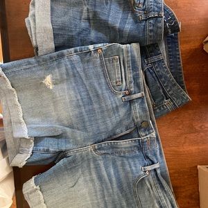 Two pair of Loft size 12 shorts